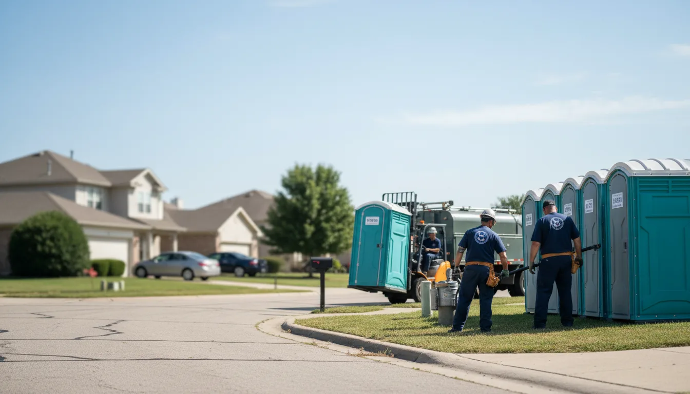 Porta Potty Rental in Sherman, IL near me